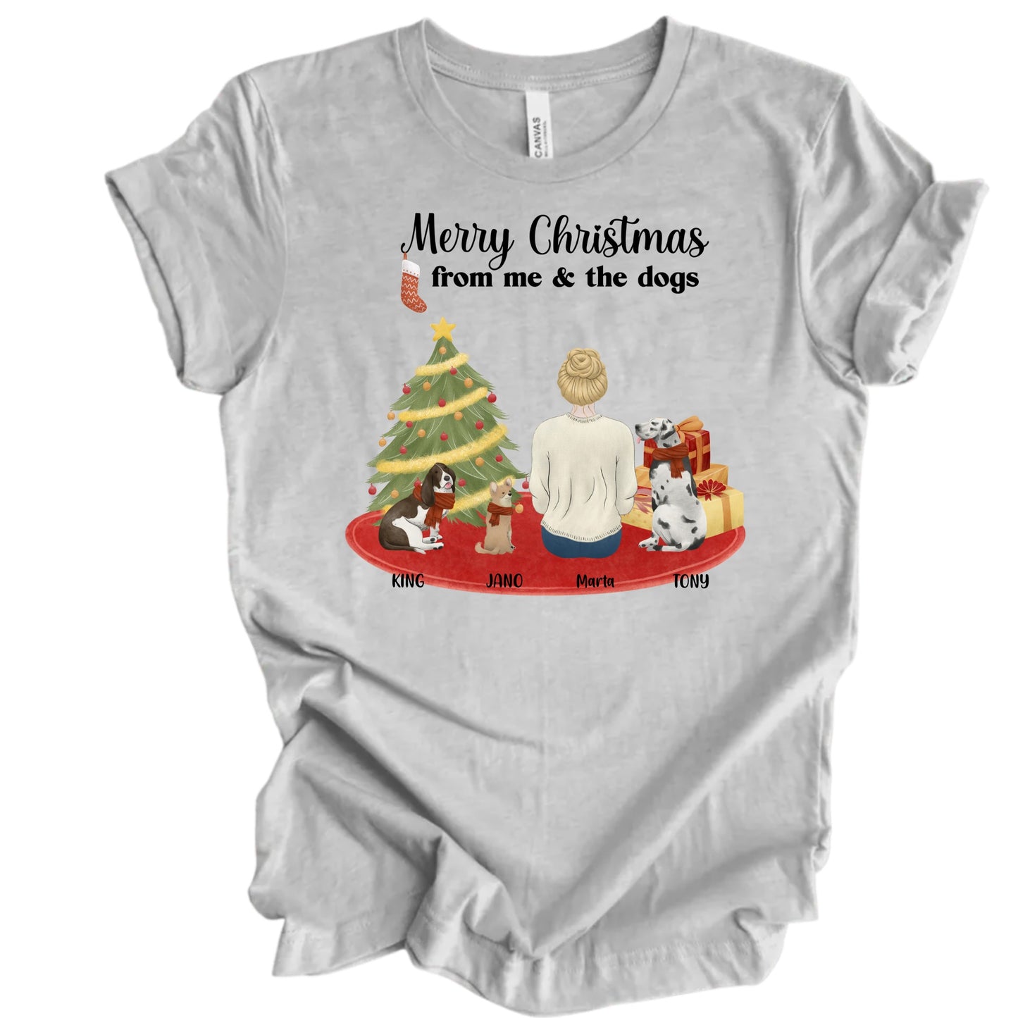 π Merry Christmas Personalized Dog & Owner T-Shirt πΎ