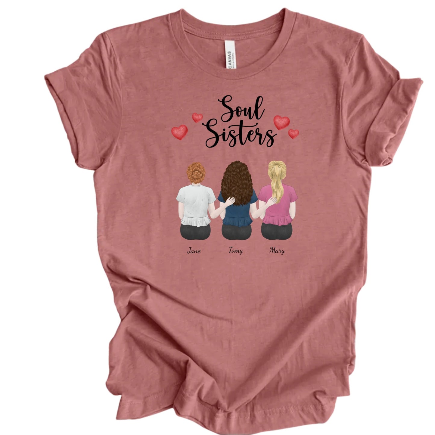 Soul Sisters Personalized T-Shirts ✨
